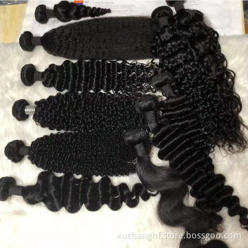 Remy 100% raw unprocessed bundles human burmese hair vendors 40inch one donor virgin cuticle aligned hair